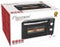 Bestron AOV9 - Mini Oven - 9L volume met grillrooster en bakschaal - Zilver/zwart