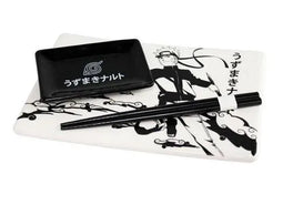 NARUTO SHIPPUDEN - Sushi Set - Keramisch dienblad 20,3 cm x 14 cm