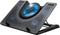 Trust GXT 1125 Quno - Laptop Cooling Stand - 5 ventilatoren met blauwe verlichting - Zwart