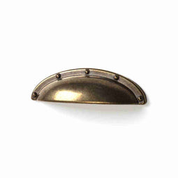 Handvat Rei 2004 Gouden Metaal 64 mm Schelp Versleten 4 Onderdelen