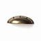 Handvat Rei 2004 Gouden Metaal 64 mm Schelp Versleten 4 Onderdelen