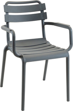 LES Torvi - Tuinstoel - Stapelbaar - Grijs