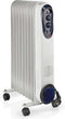 Nedis HTOI30WT9 - Olieradiator - 3 vermogensstanden - Mobiel