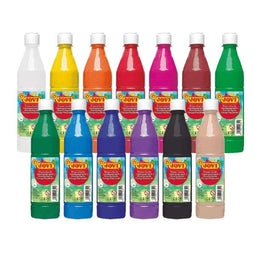 Jovi - Vloeibare Plakkaatverf - 500 ml - Gematigd Groen (12 Stuks)