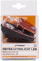 1x Fietsachterlicht / achterlicht LED 8 x 4 cm - 2x AAA - spatbordmontage - batterijachterlicht - fietsverlichting / achterlichten