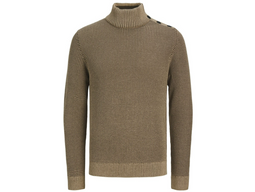 Jack & Jones JPRWinter Knit Structure Polo – Gebreide Pullover met Hoge Hals – Heren – Maat M – Kleu