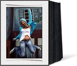 1x125 Daiber passepartouts 13x18 linnen wit penseelstreek