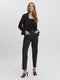 VERO MODA VMJULIA LS BLAZER - Dames Blazer - Aangesloten met knoopsluiting - Zwart