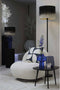 Light & Living Kap cilinder 40-40-30 cm TOSSA zwart-crème