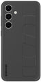 Samsung Galaxy S25 - Standing Grip Case - Schokbestendig met strap - Zwart