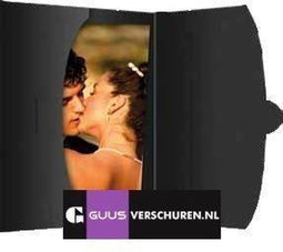 1x50 Daiber fotomappen voor 20x30 zwart