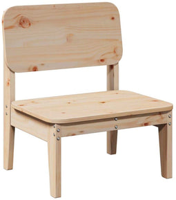 vidaXL - Tuinstoel - 60x52,5x72 - cm - massief - grenenhout