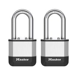 Masterlock Elite hangslot - 45 mm - lange beugel - zilver