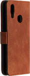 imoshion Hoesje Geschikt voor Huawei P Smart (2019) Hoesje Met Pasjeshouder - imoshion Luxe Bookcase - Bruin