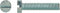 PGB-FASTENERS | Metaalschroef CK DIN 84 M 3x50 Zn | 200 st