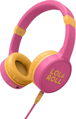 Energy Sistem Lol&Roll Pop - On-Ear Koptelefoon - Volumebegrenzing 85 dB - Geel Roze