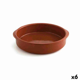 Sauspan Raimundo Barro Profesional Bruin Keramisch Ø 26 cm (6 Stuks)
