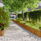 vidaXL - Graskanten - 20 - st - 25x103 - cm - flexibel - weervast - staal
