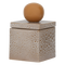 Urban Nature Culture Runa - Opbergpot - Gemaakt van 50% gerecycled keramiek - Oranje