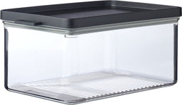 Mepal Omnia - Kaasdoos 2000 ml - Lucht- en aromadicht - Zwart