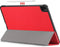 3-Vouw sleepcover hoes - Geschikt voor iPad Pro 11 inch (2018/2020/2021) - Rood