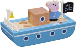 Peppa Pig - Wooden Boat w. Figure (20-00110)