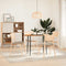 vidaXL - Tafelblad - 100x50x2 - cm - ovaal - massief - eikenhout - lichtbruin