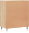 vidaXL - Dressoir - 57x35x70 - cm - bewerkt - hout - sonoma - eikenkleurig