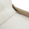 vidaXL - Ligbed - met - Kussen - Beige - Poly - Rattan