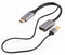 Gembird A-HDMIM-DPF-02 - HDMI naar DisplayPort Adapter - 10 cm - Zwart