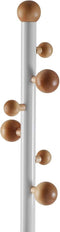 Klädhängare Versa Nova Wit Hout Metaal 34,5 x 174,5 x 34,5 cm