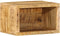 vidaXL - Wandkastje - 40x30x25 - cm - Massief - Hout - Ruw - Mango