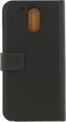 Mobilize Moto G4 - Flip Cover - 2 Pasjes - Zwart