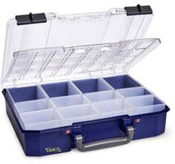 raaco CarryLite 80 4x8-12 DLU - Assortimentskoffer - 12 vakken