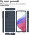 imoshion Hoesje - Geschikt voor Samsung Galaxy A53 - EasyGrip Backcover - Donkerblauw