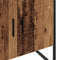 vidaXL - Wastafelkast - 60x33x60 - cm - bewerkt - hout - oud - houtkleurig