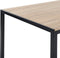 Eettafel NEWFIELD Lichtbruin 120 cm 80 cm