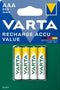 Varta Rechargeable Accu AAA - Ni-MH 800 mAh - Groen