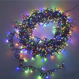Ceruzo Gekleurde Kerstverlichting - Micro Cluster - 1000 LED - 20 meter - 8 Lichtfuncties