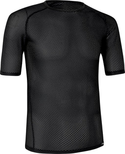 GripGrab Ultralight Mesh - Korte Mouw Base Layer - Ventilatie en anti-geur - Zwart - Heren - Maat XXL
