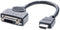 Lindy 41227 - DVI-D FM/HDMI M Adapterkabel - 0.2m - Zwart