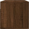 vidaXL - Wandkast - 100x36,5x35 - cm - bewerkt - hout - bruin - eikenkleur