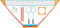Get & Go Badminton Set - Met Koffer - LED Shuttles - Blauw/Oranje (2 stuks)