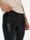 ONLY ONLJESSIE FAUXLEATHER LEGGING OTW NOOS - Imitatieleren broek - Slim fit - Zwart