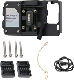 Mobiele navigatiebeugel voor motorfiets, accessoires voor mobiele navigatiebeugel met USB-oplader, geschikt voor BMW R1200GS LC en Adventure S1000XR R1200RS