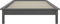 vidaXL - Bedframe - massief - grenenhout - grijs - 90x190 - cm