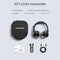 OneOdio A10 - Over-Ear Bluetooth Koptelefoon - Hybrid ANC 35dB - Zwart/Paars