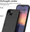 imoshion Hoesje Geschikt voor iPhone 15 Hoesje - Ruimte voor 2 pasjes - imoshion Backcover met pasjeshouder - Zwart