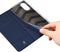 Dux Ducis Skin Pro Oppo A17 Hoesje Portemonnee Book Case Blauw
