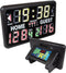Perel Digitaal scorebord, multisport, met multifunctionele sporttimer, gebruik binnen en buiten, tafelmodel, vrijstaand gebruik of op houder, 40.5 x 62 cm